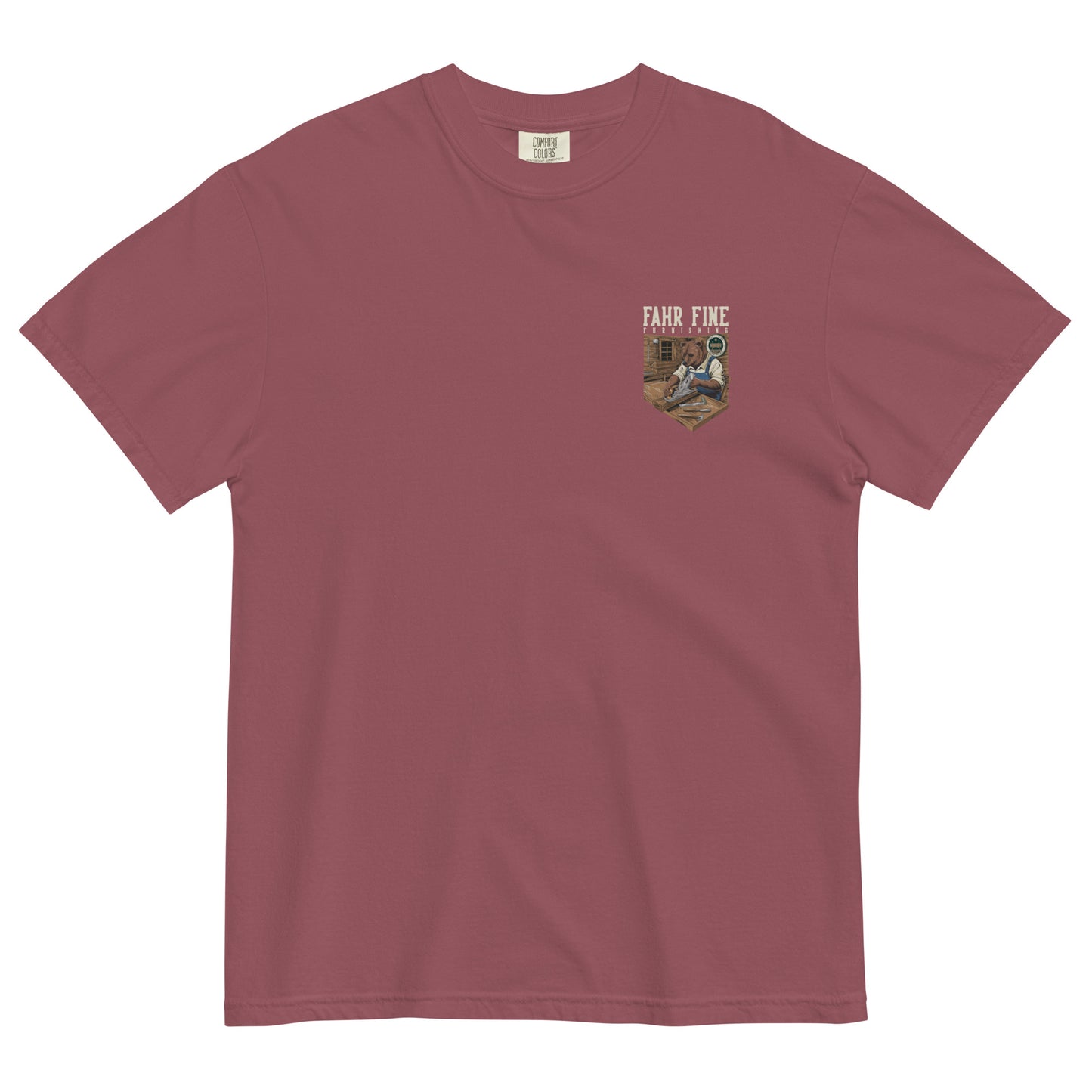 Heavyweight Fahr Fine Furnishing "Bear" Tee