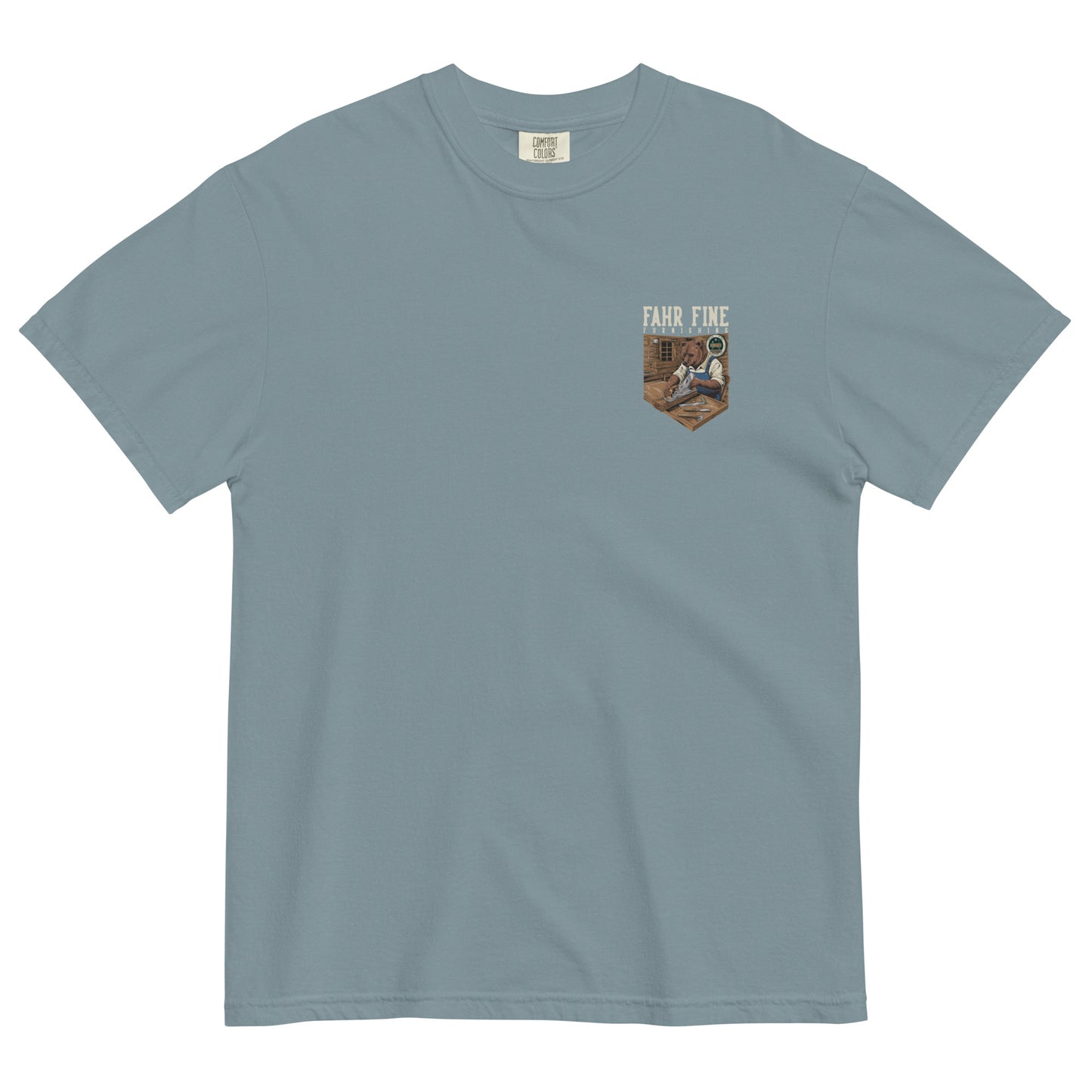 Heavyweight Fahr Fine Furnishing "Bear" Tee