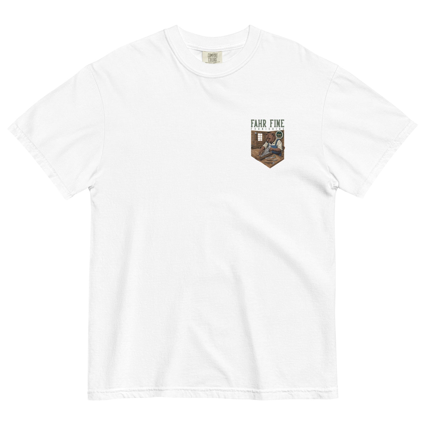 Heavyweight Fahr Fine Furnishing "Bear" Tee