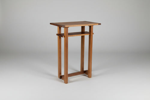 Handcrafted Solid Wood Entry Table – Modern Minimalist Narrow Hall Console