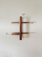Solid Wood Modern Bookshelf