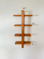 Solid Wood Modern Bookshelf