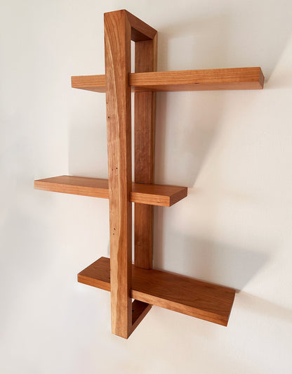 Solid Wood Modern Bookshelf