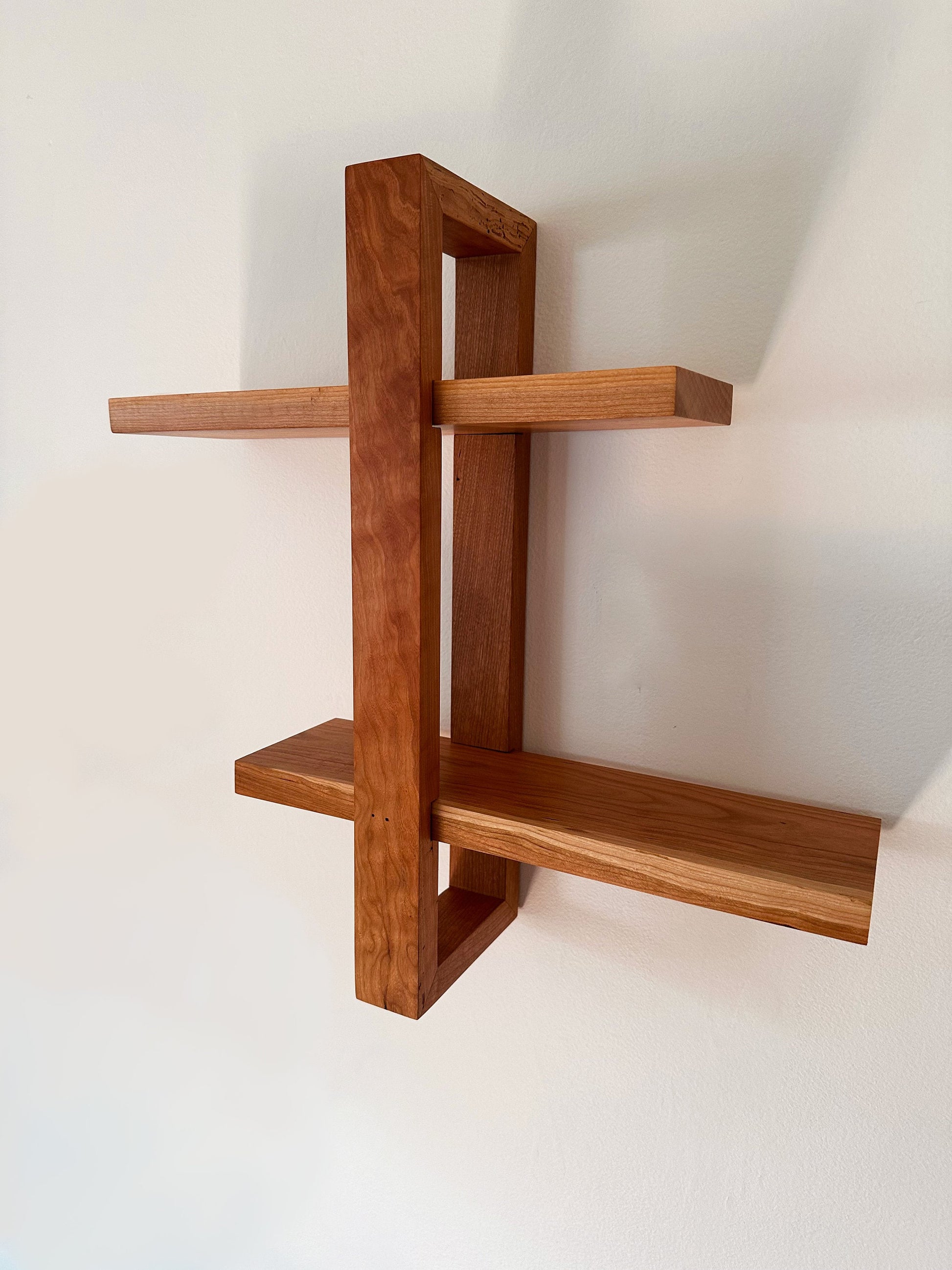 Solid Wood Modern Bookshelf