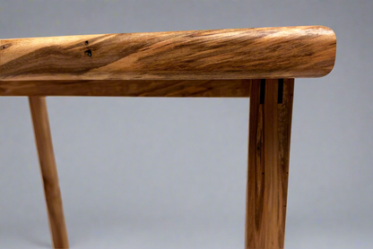 Solid Wood Minimalist End Table - Modern Scandinavian Wood Furniture