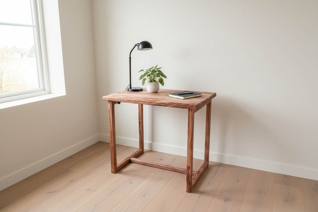 Live-Edge Desk — Home Office