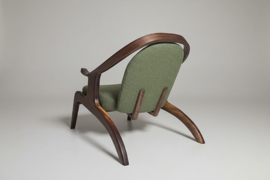 The Atlas Chair — Sculptural Lounge Chair