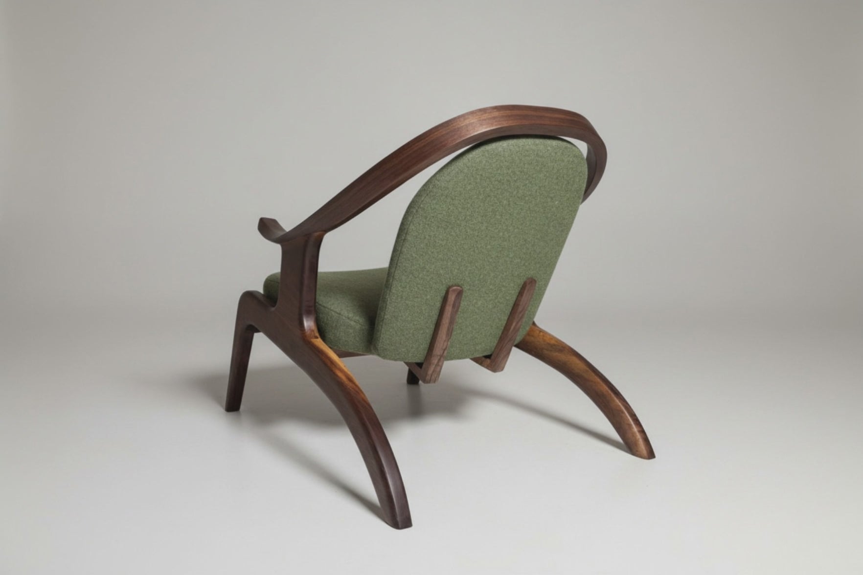 The Atlas Chair — Sculptural Lounge Chair