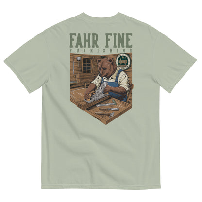 Heavyweight Fahr Fine Furnishing "Bear" Tee